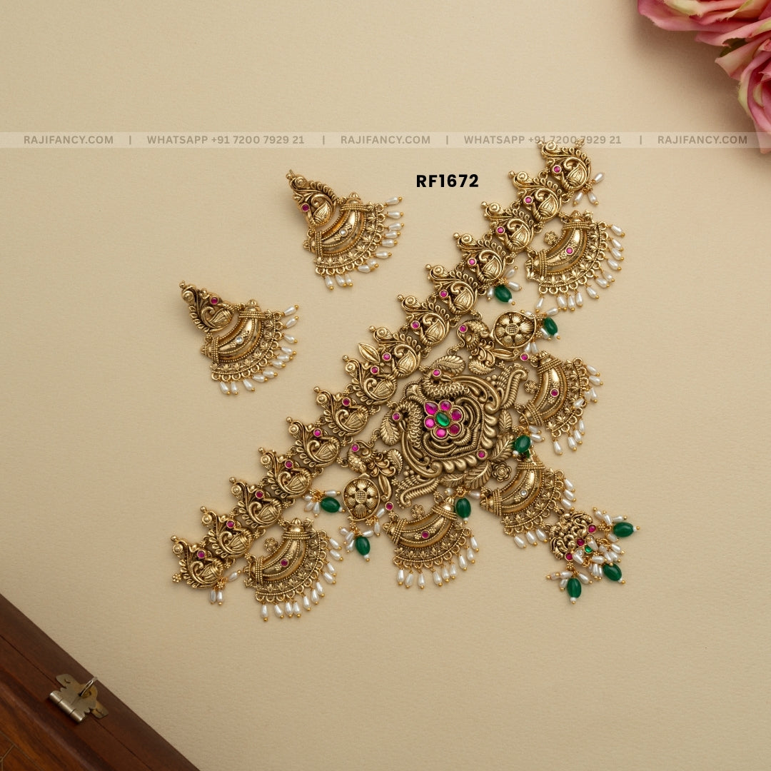 Antique Nakshi Peacock