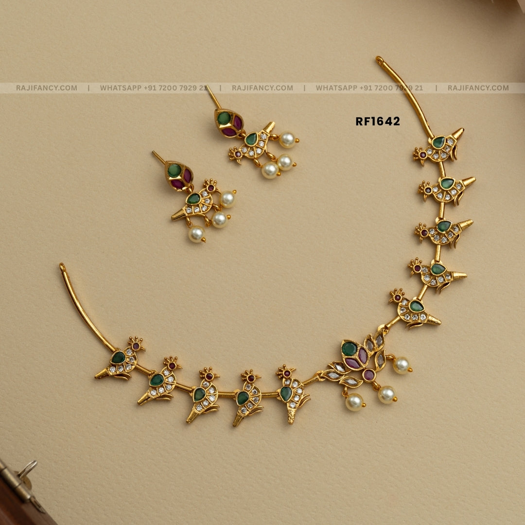 Bird & Pearl Drop Set