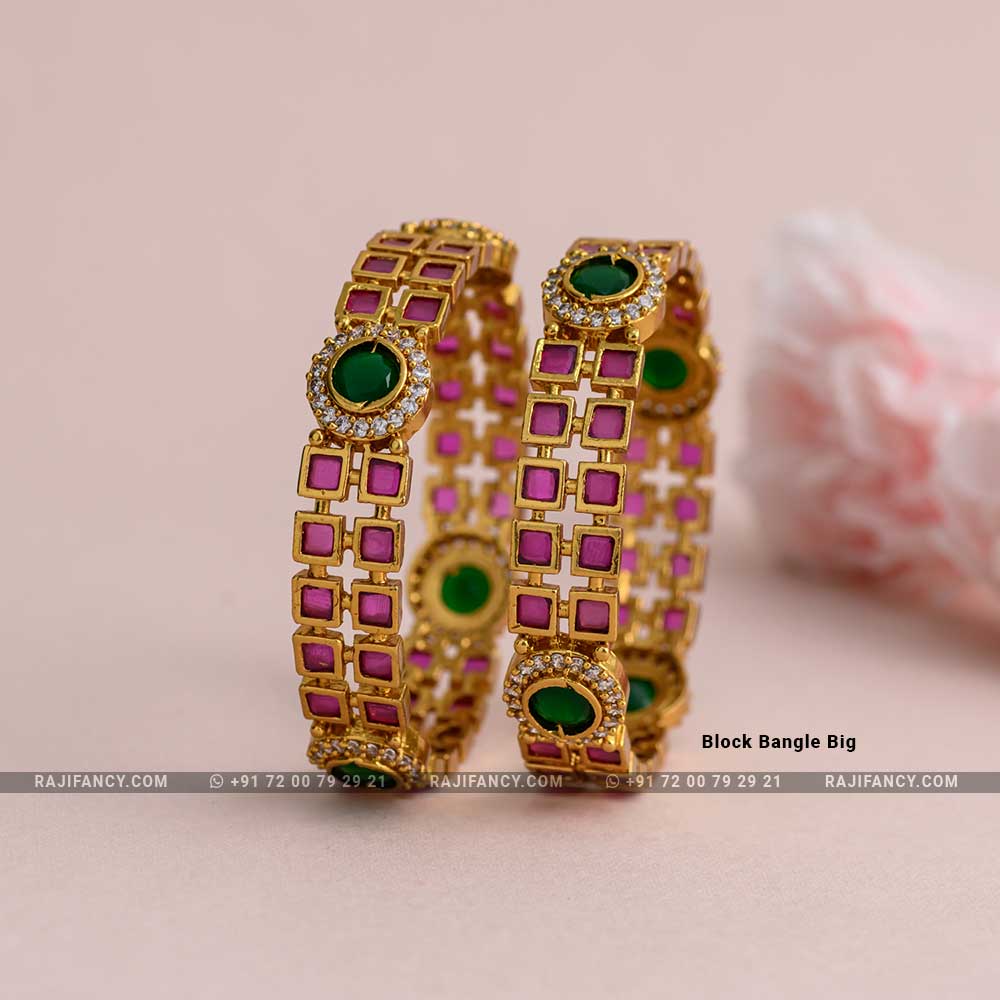 Block Bangle Big