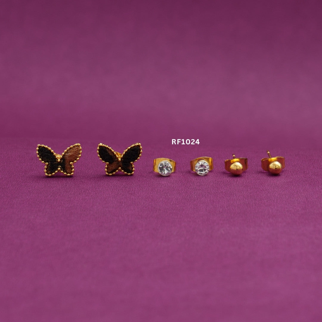 Butterfly Stud