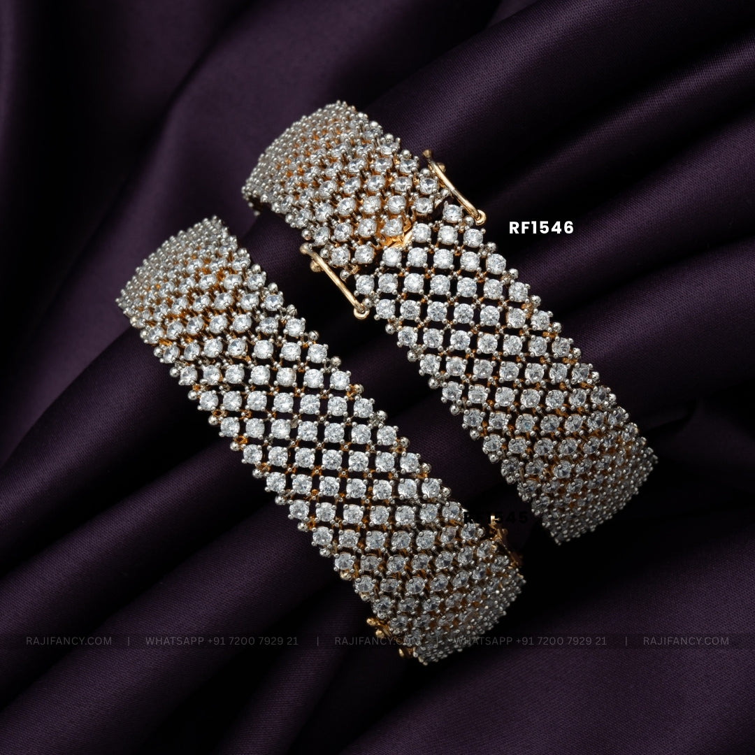Crystal Mesh Bangle