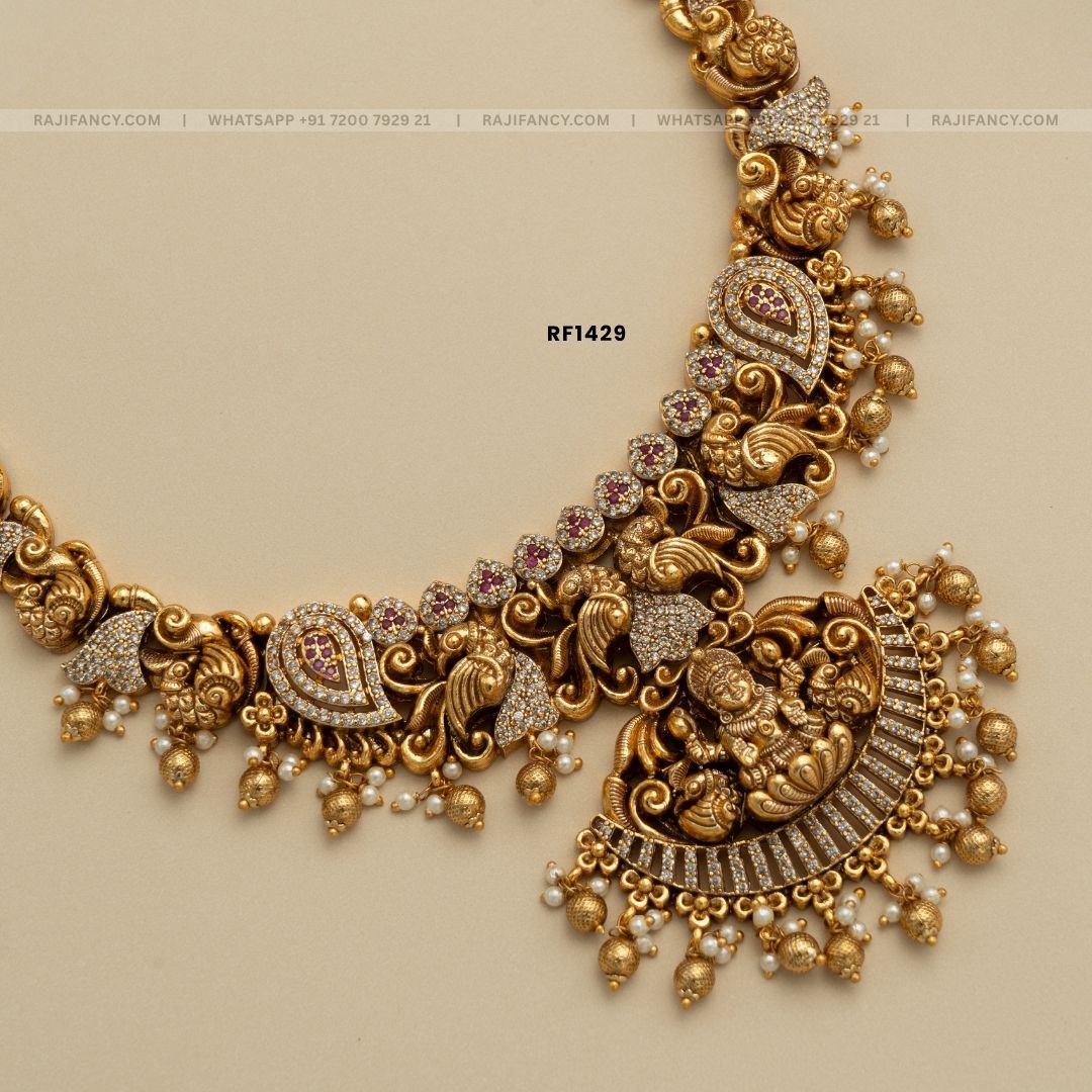 Devi Divine Gold Haram Set