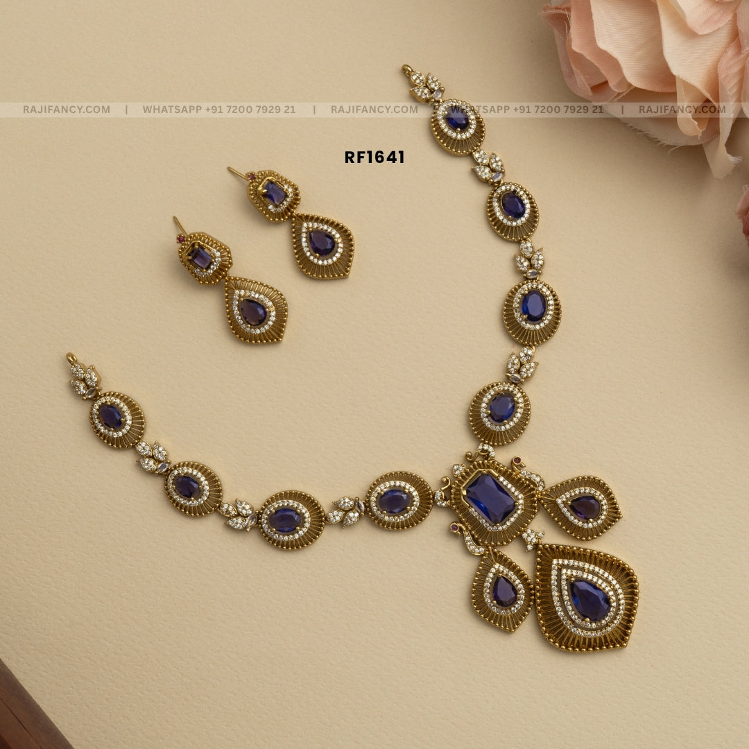 Devika Blue Velvet