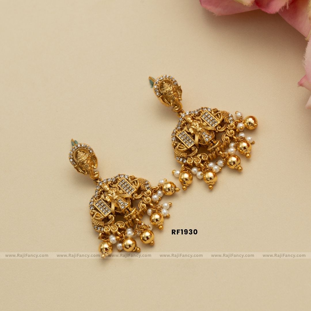 Divine Ganesha Lakshmi Necklace RF1930