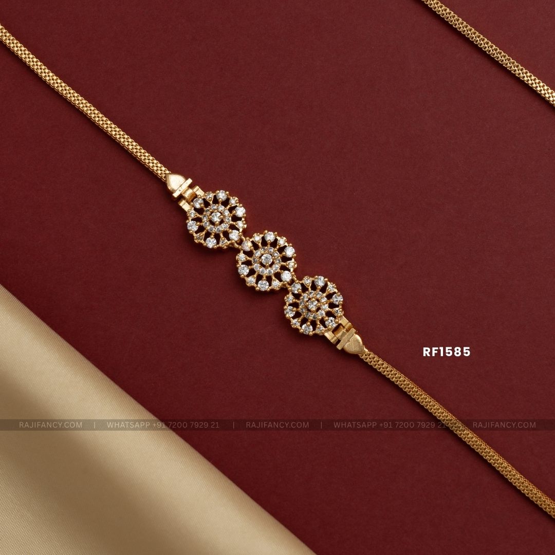 Diya Triple Mop Chain (24 Inches)