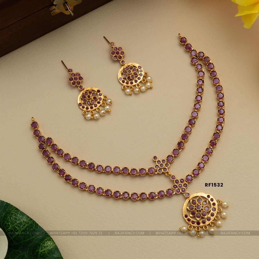 Double Layer Attigai Ruby