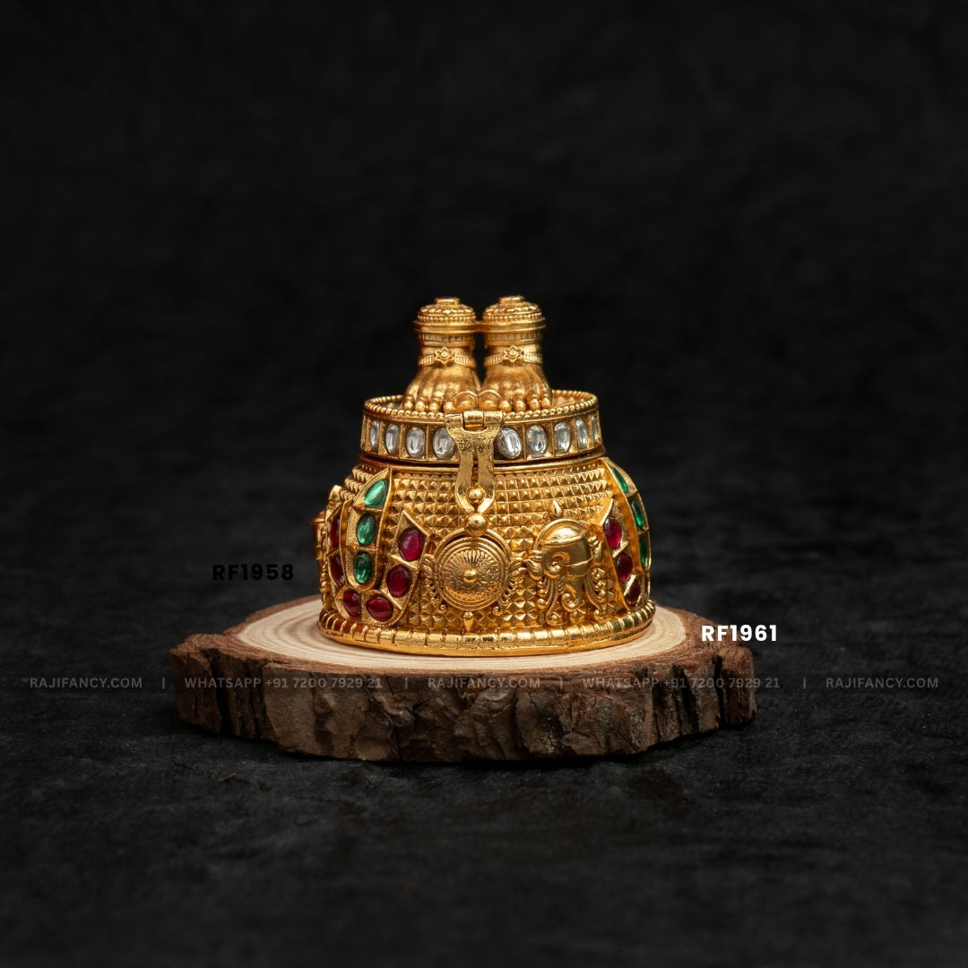 Dual Nakshi Kumkum Box RF1961