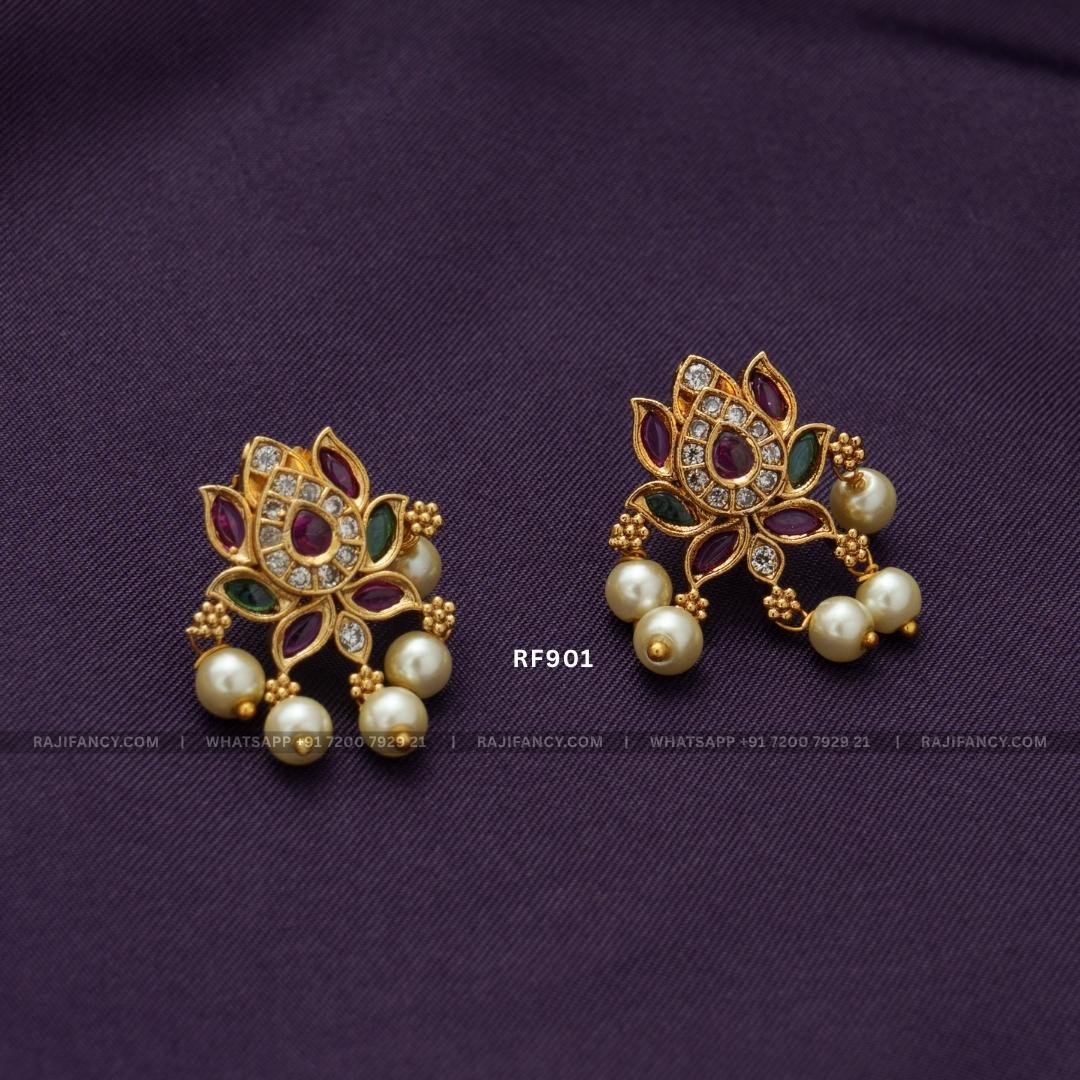 Floral Coin Necklace