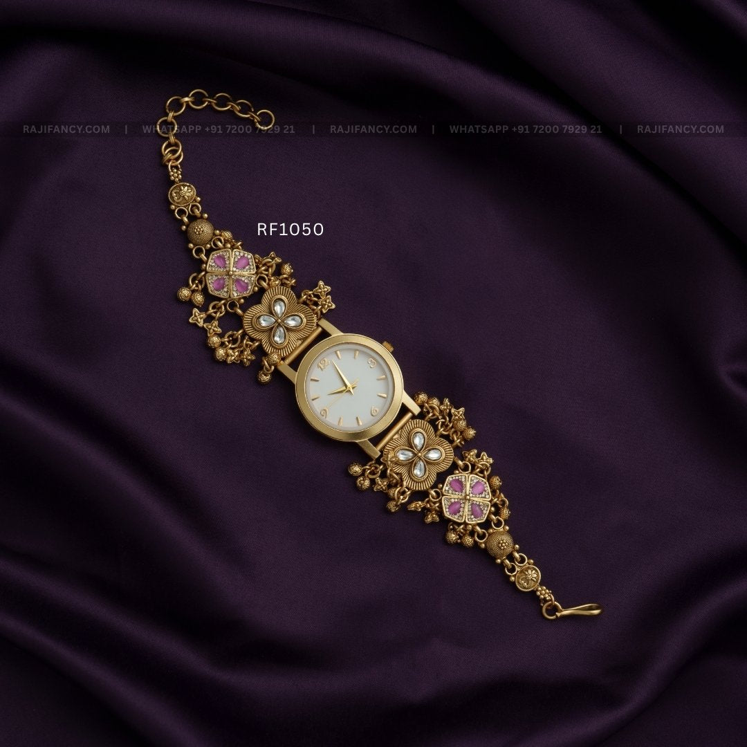 Floral Designer Watch
