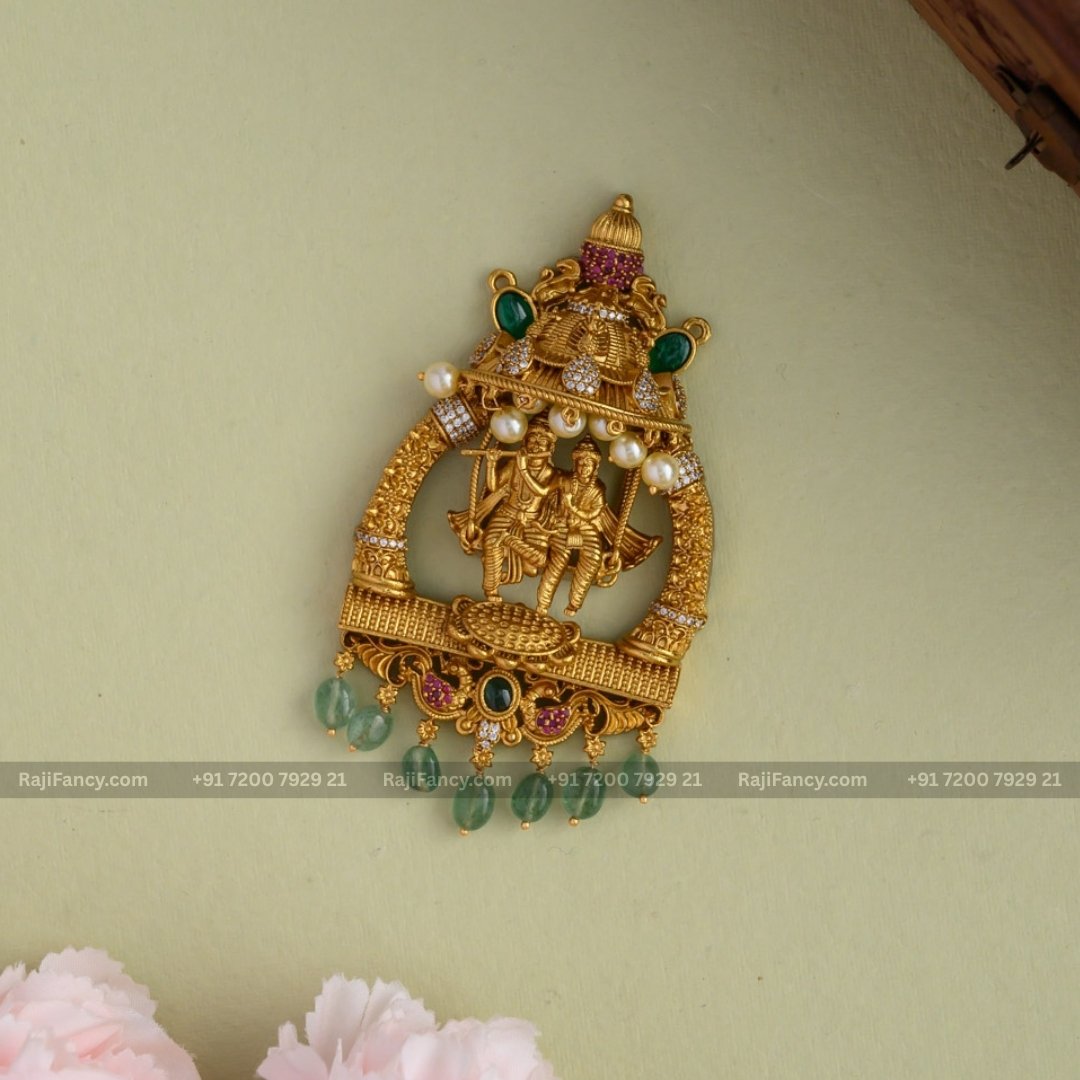 Flute Krishna Pendent