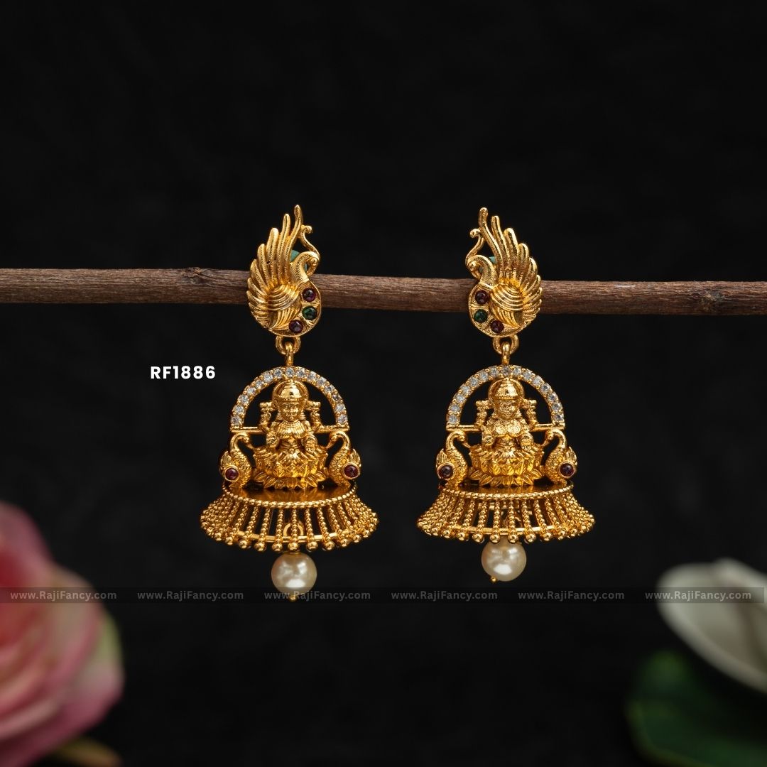 Goddess Lakshmi Jhumka RF1886