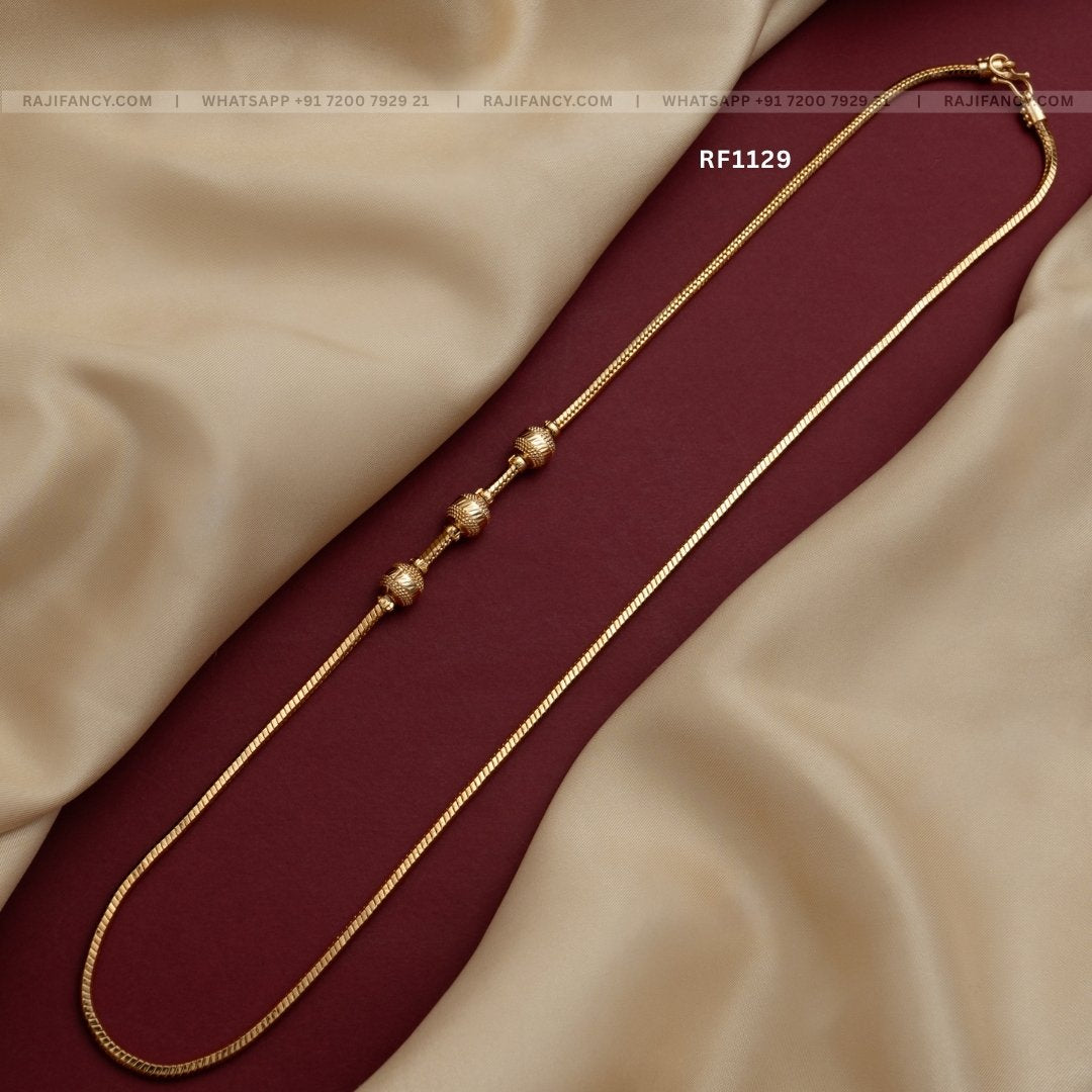 Gold Ball Mop Chain