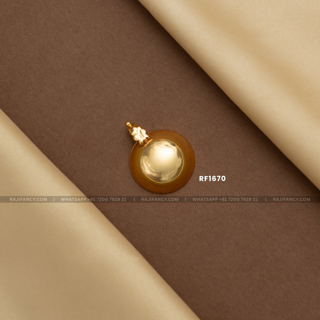 Gold Pottu Pendant