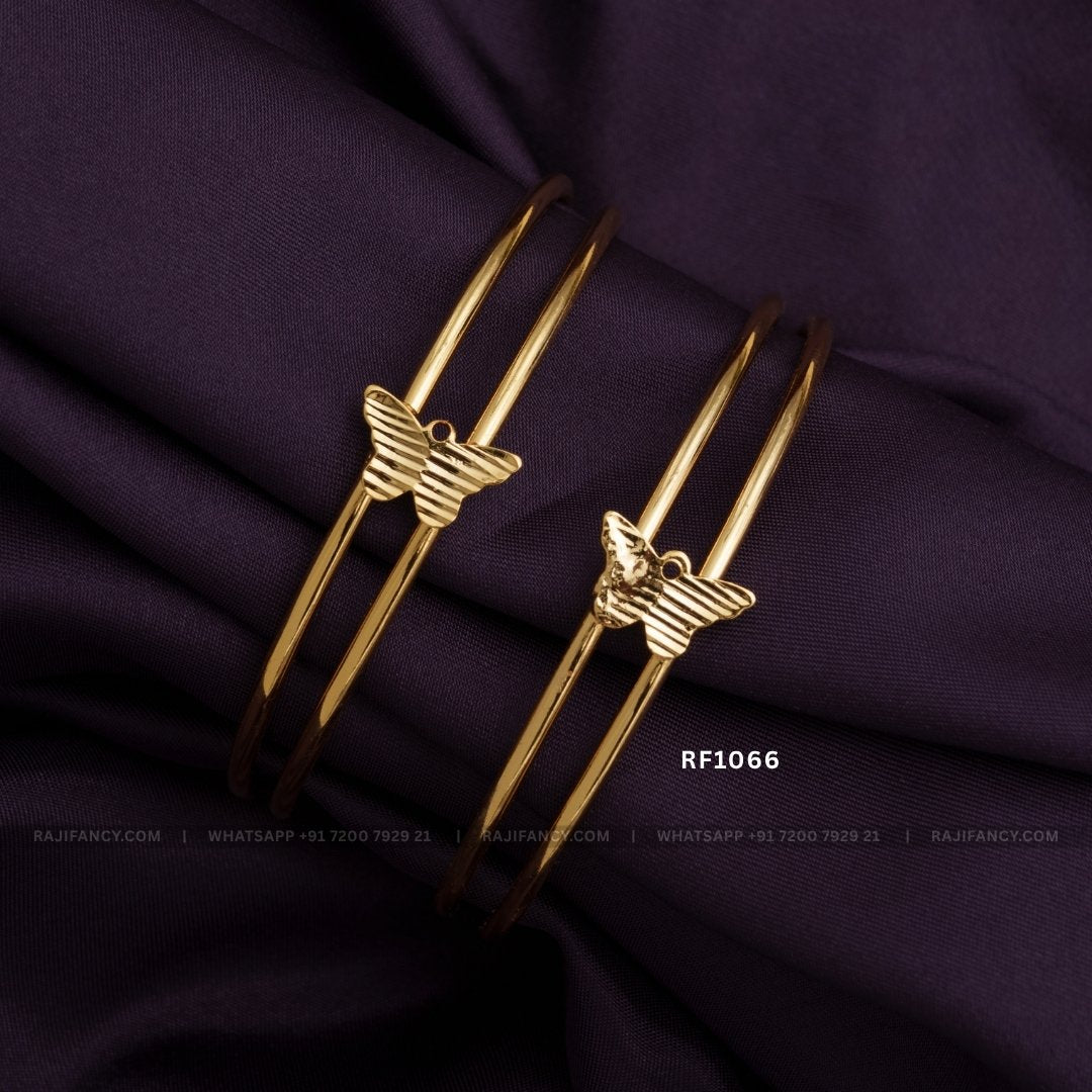 Golden Butterfly Bangle