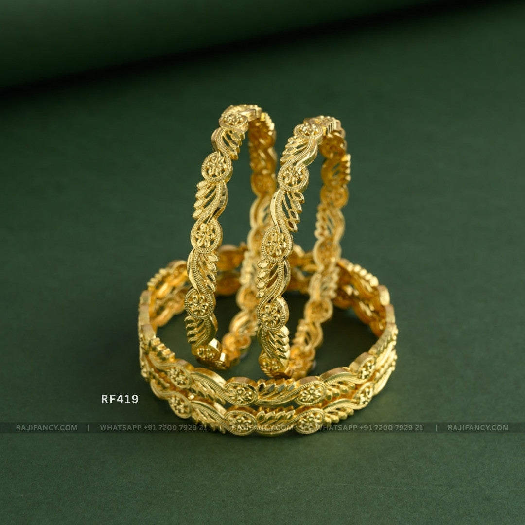 Golden Glow Bangles 15