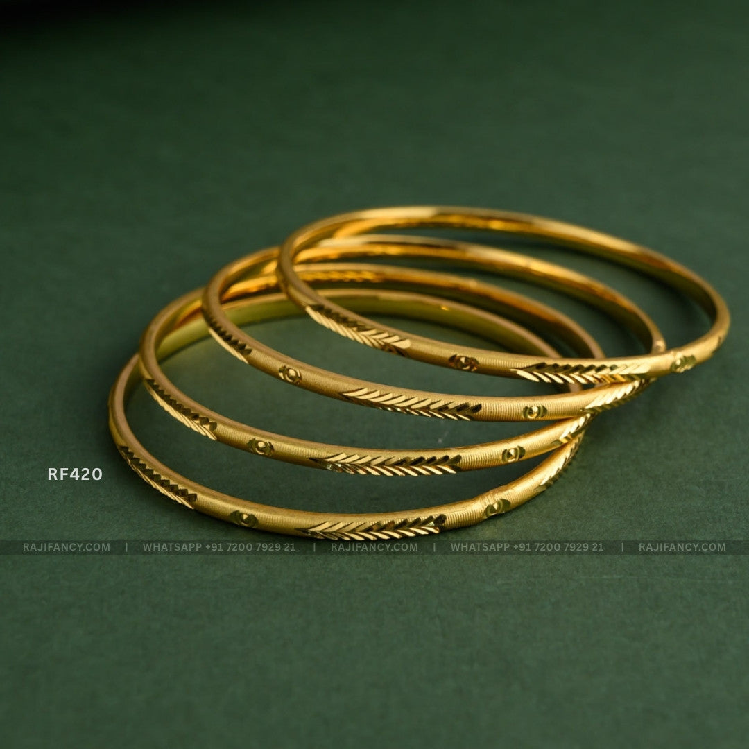 Golden Glow Bangles 16