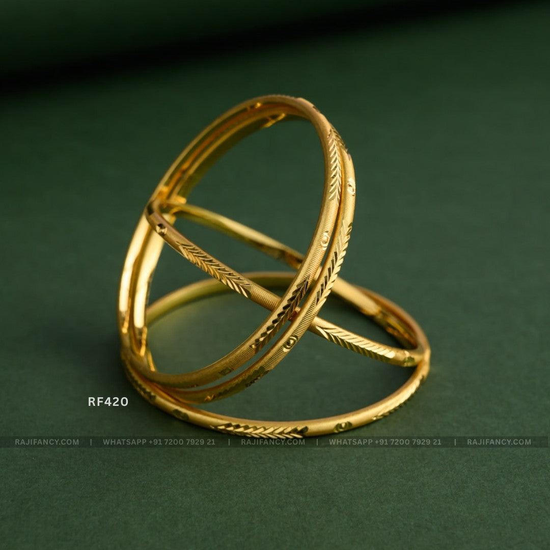Golden Glow Bangles 16