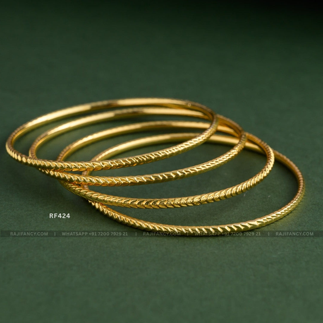 Golden Glow Bangles 20