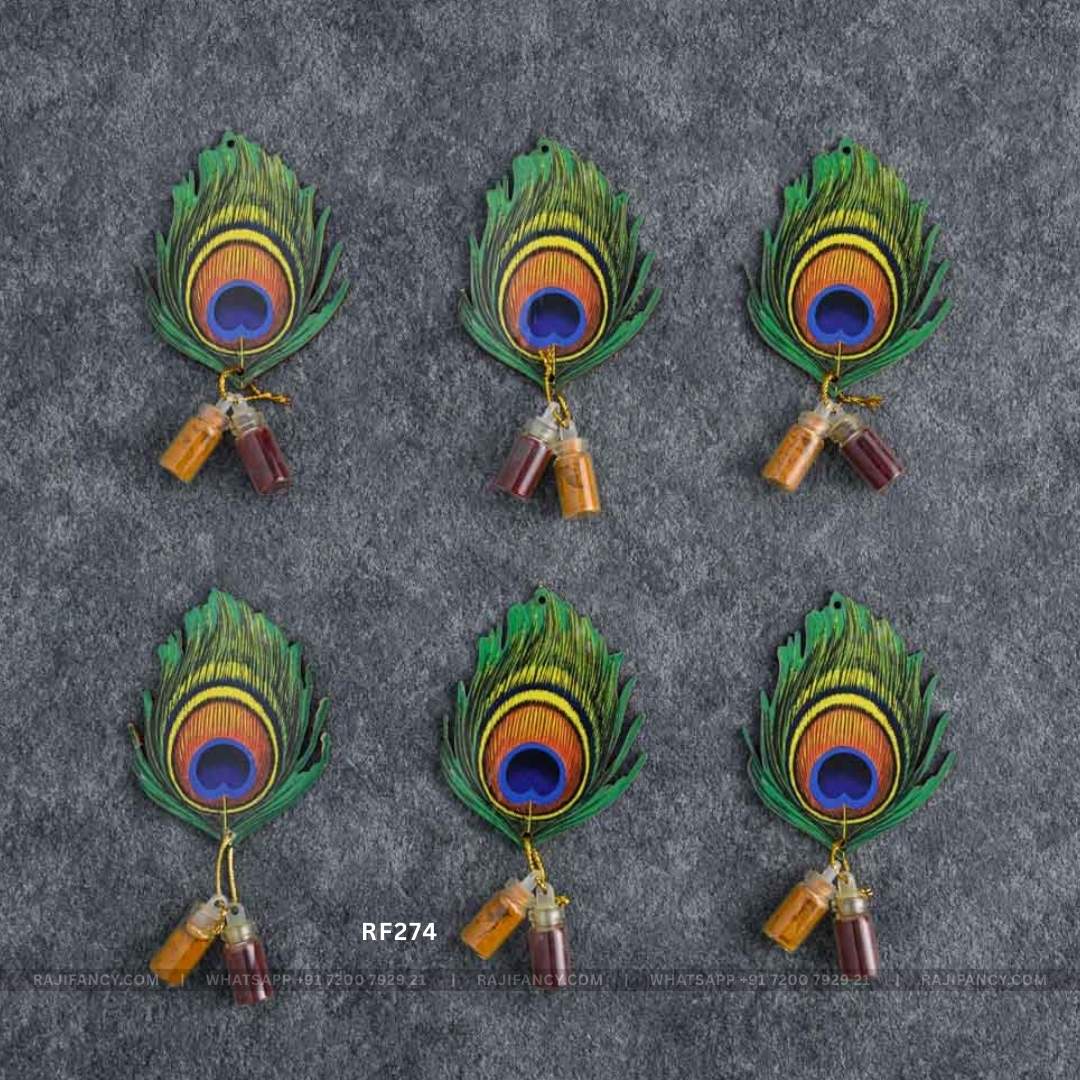 Haldi Kumkum - Feather