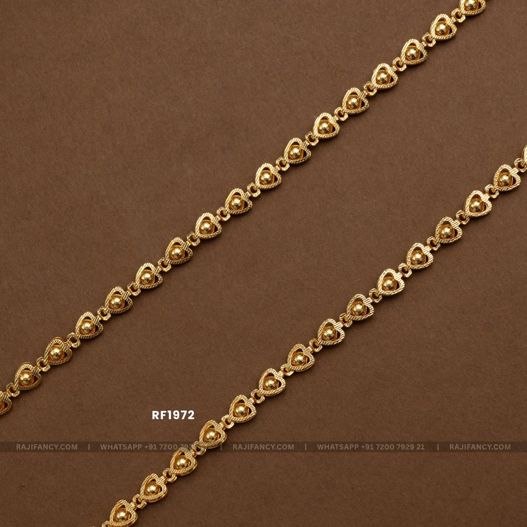 Hridaya Heart Anklet (10.5) RF1972