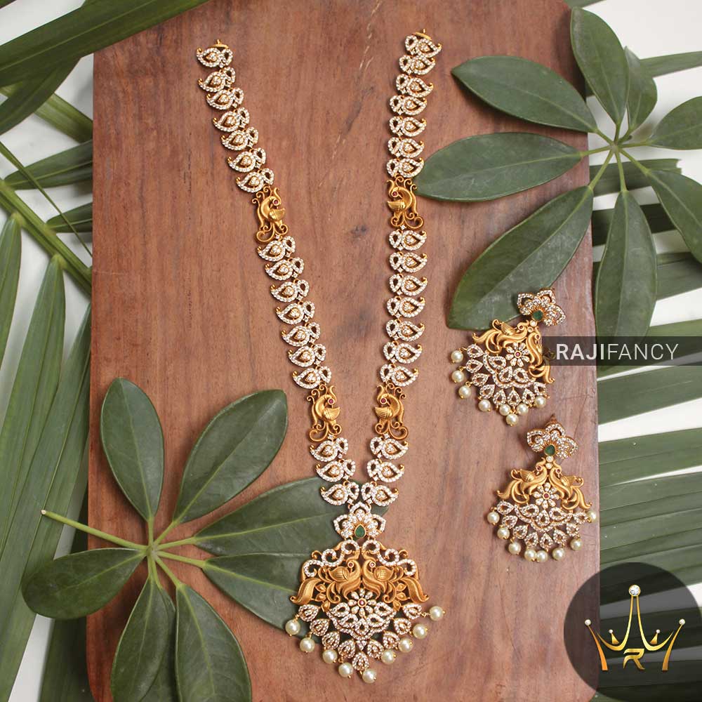 AD Floral Peacock Haram