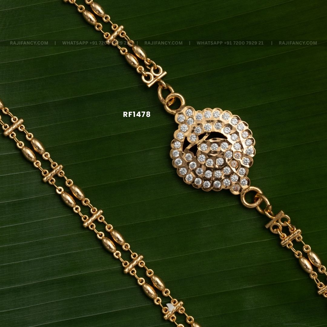 Kamala Floral Mugappu Chain