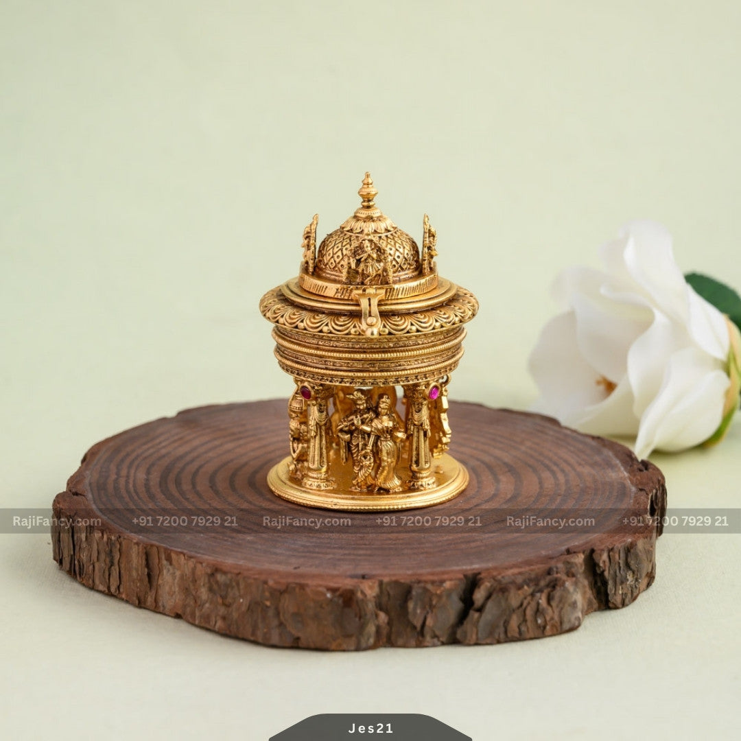Krishna Kumkum box