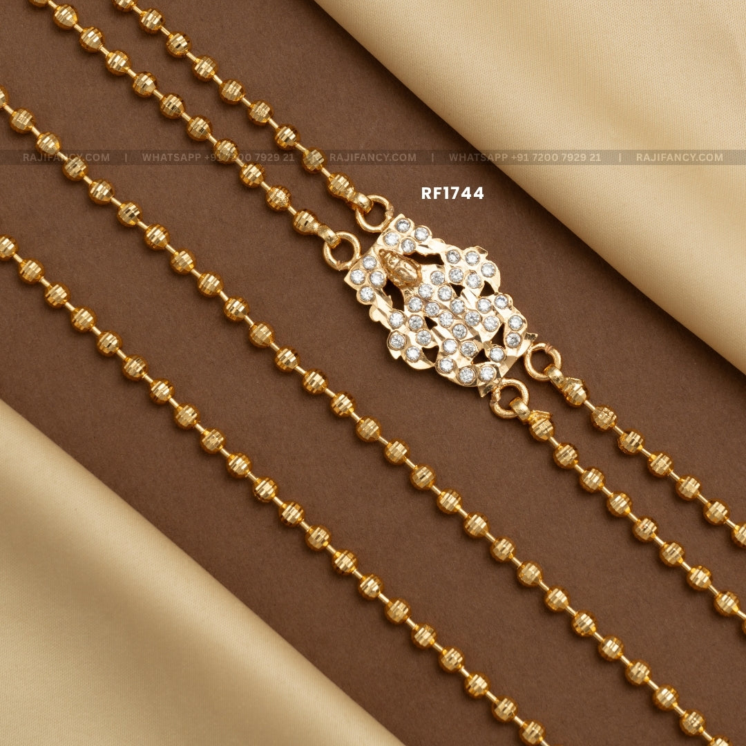 Lakshmi Gold Ball Chain RF1744
