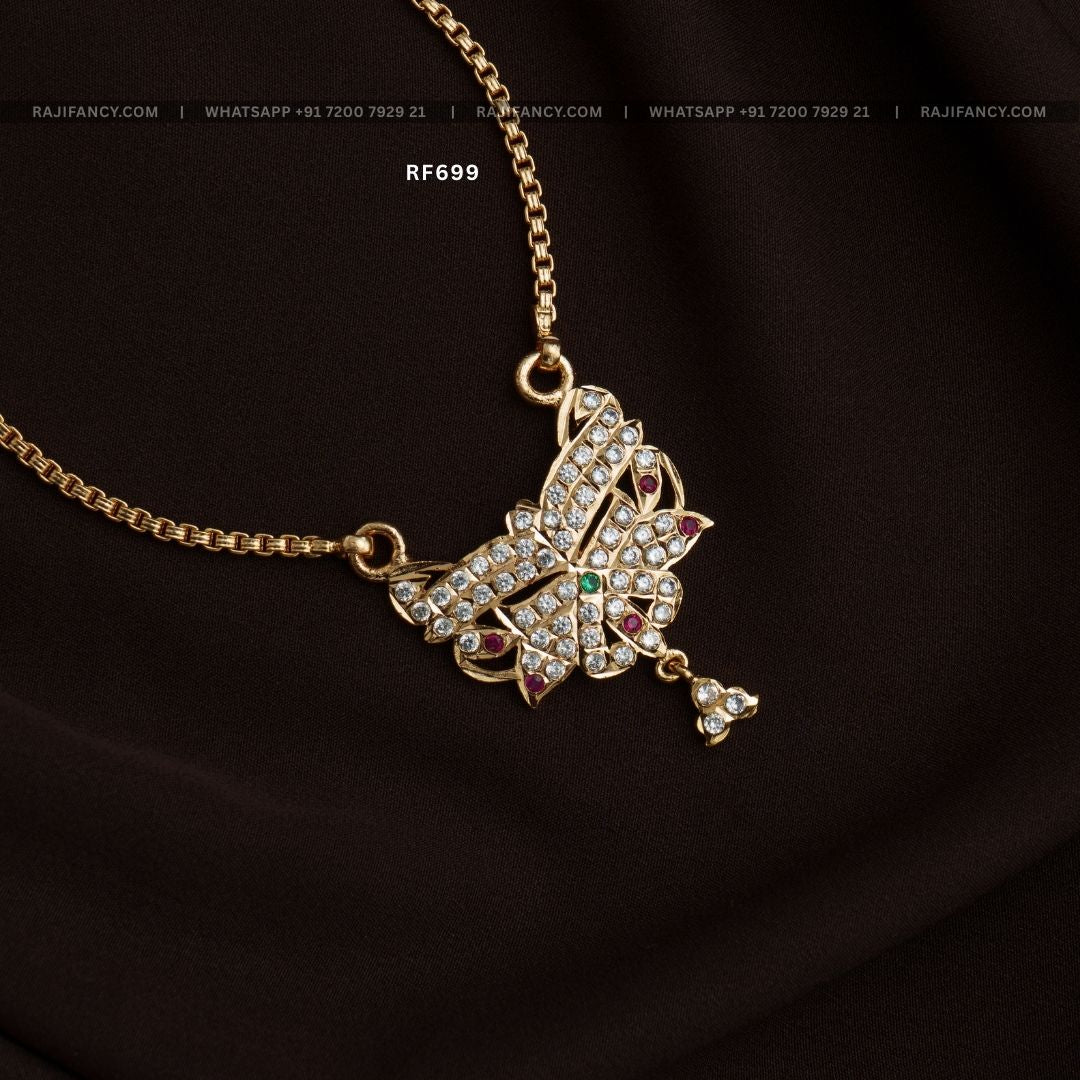 Multistone Dollar Chain