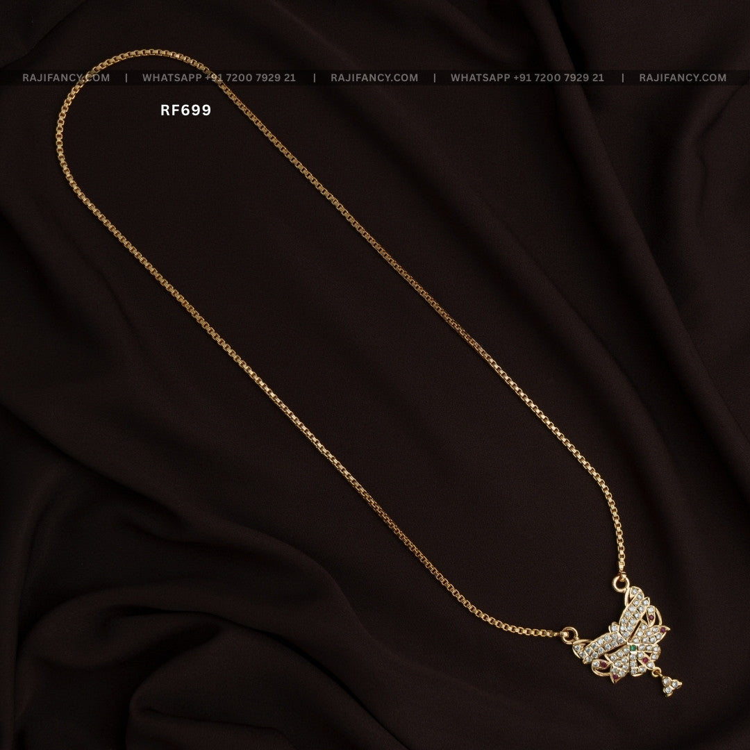 Multistone Dollar Chain