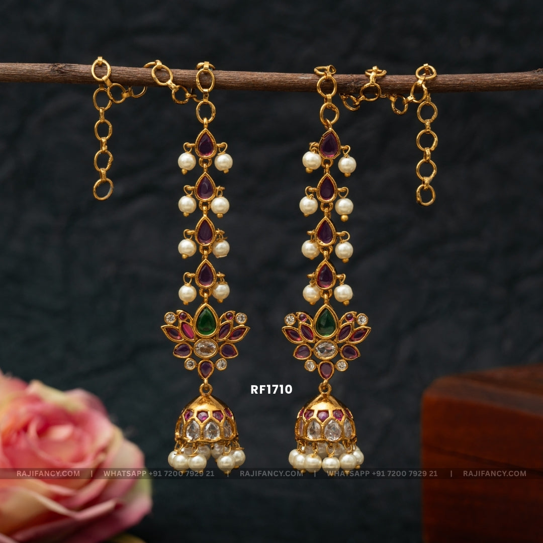 Nalinika Earchain Jhumka RF1710