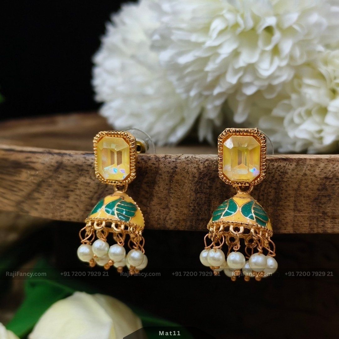 Niti Meenankari Yellow
