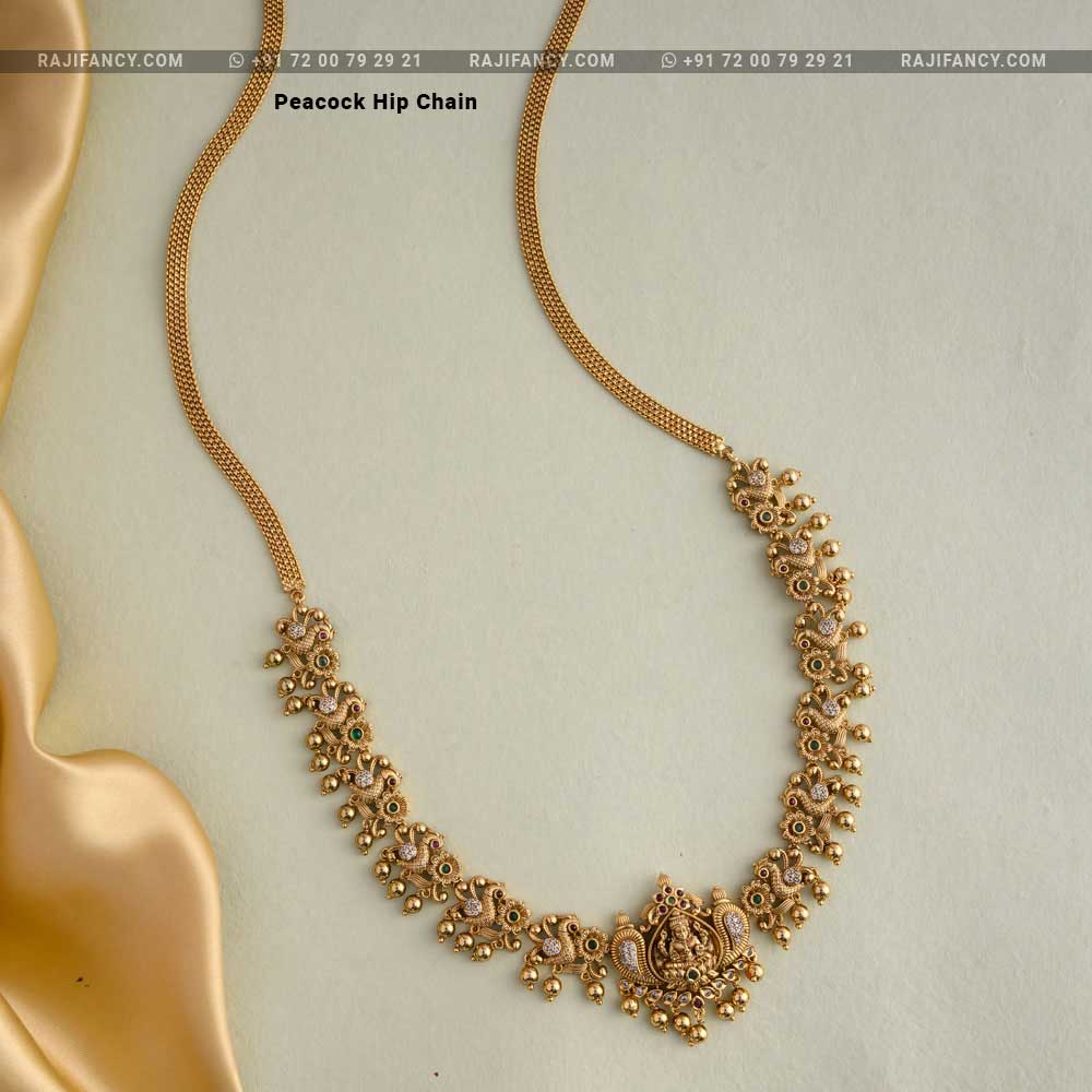 Peacock Hip Chain