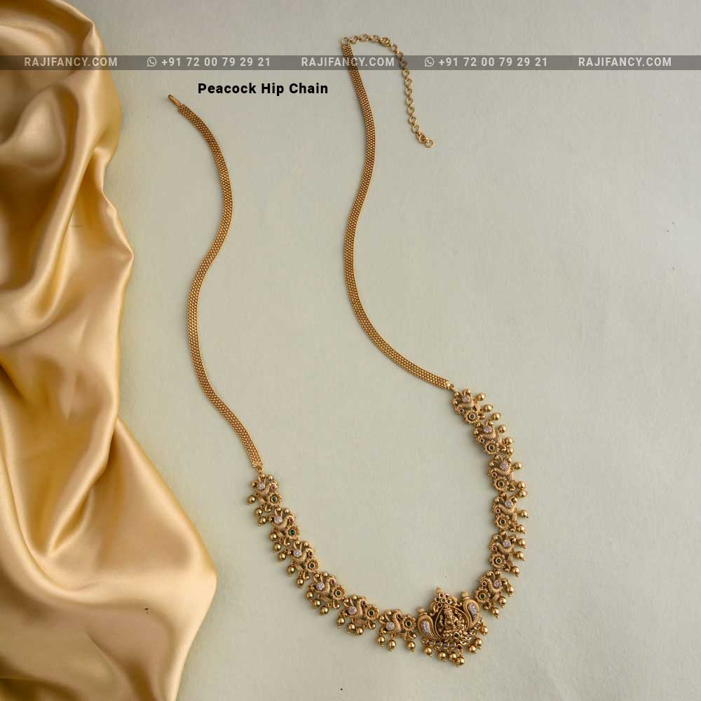 Peacock Hip Chain