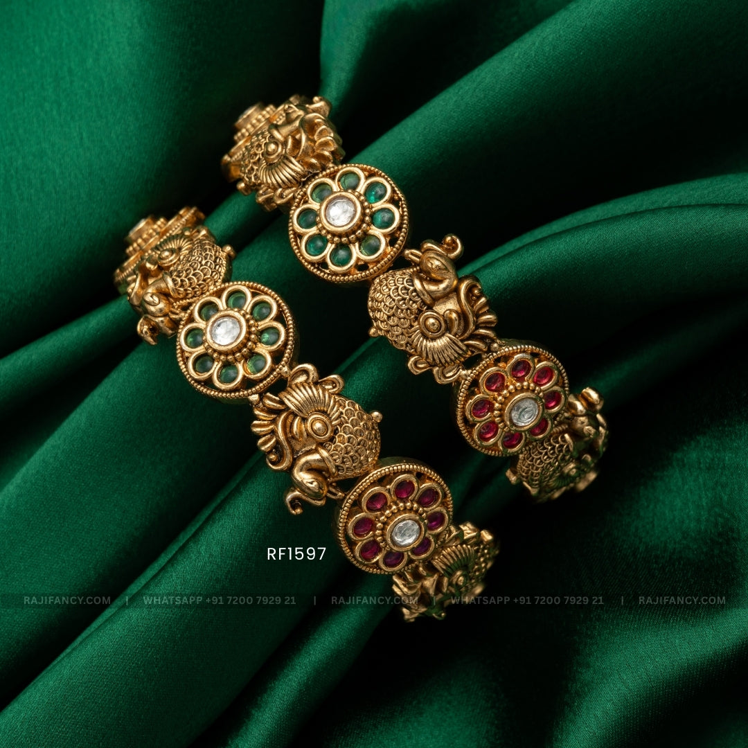 Peacock Multi Bangle