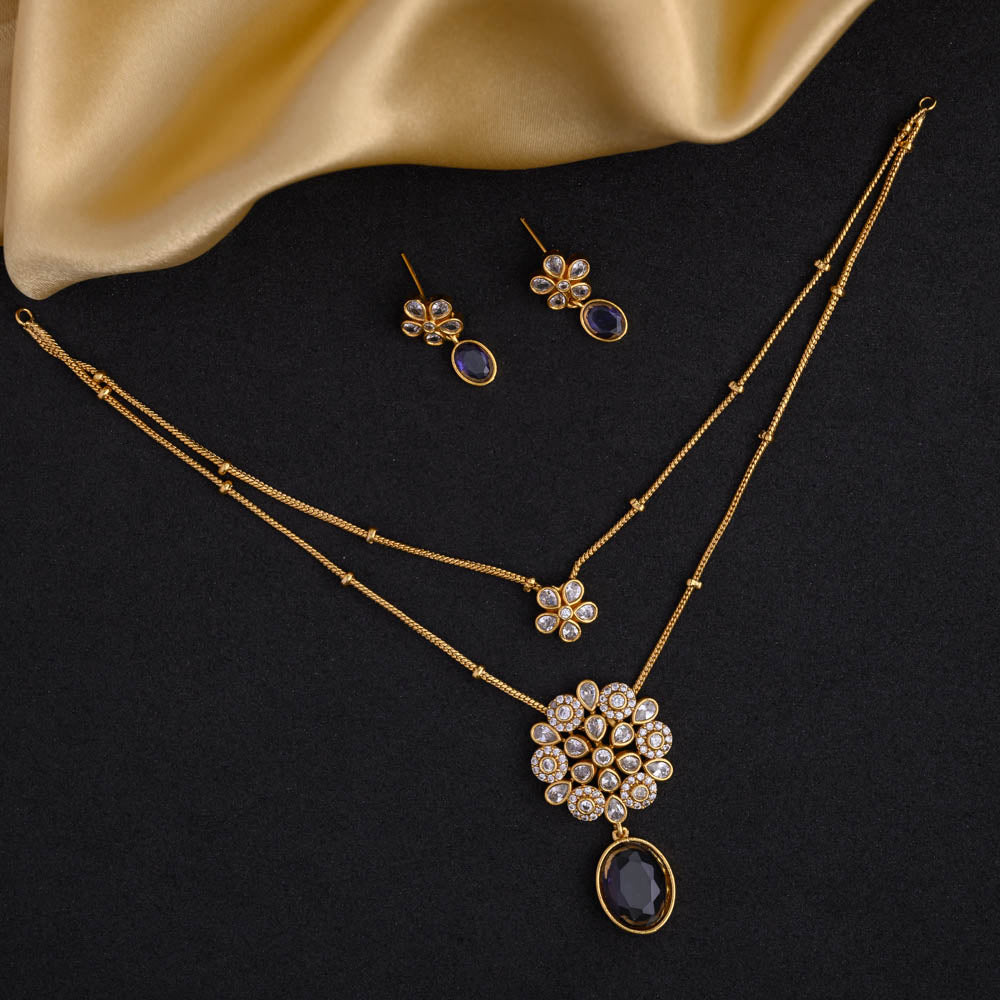 Purple - Floral Chain