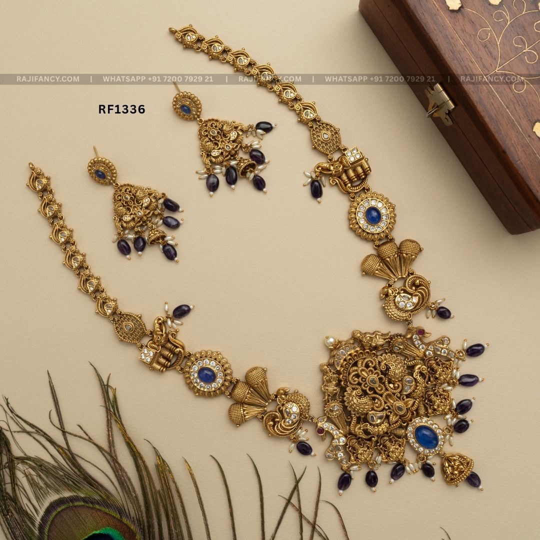 Rajifancy Amethyst Peacock Haram