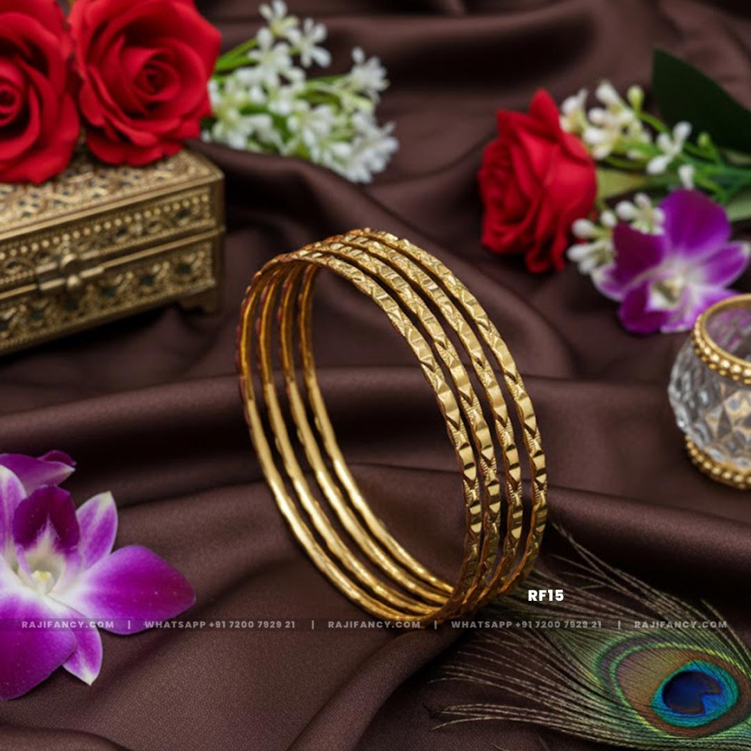 Golden Glow Bangles 5