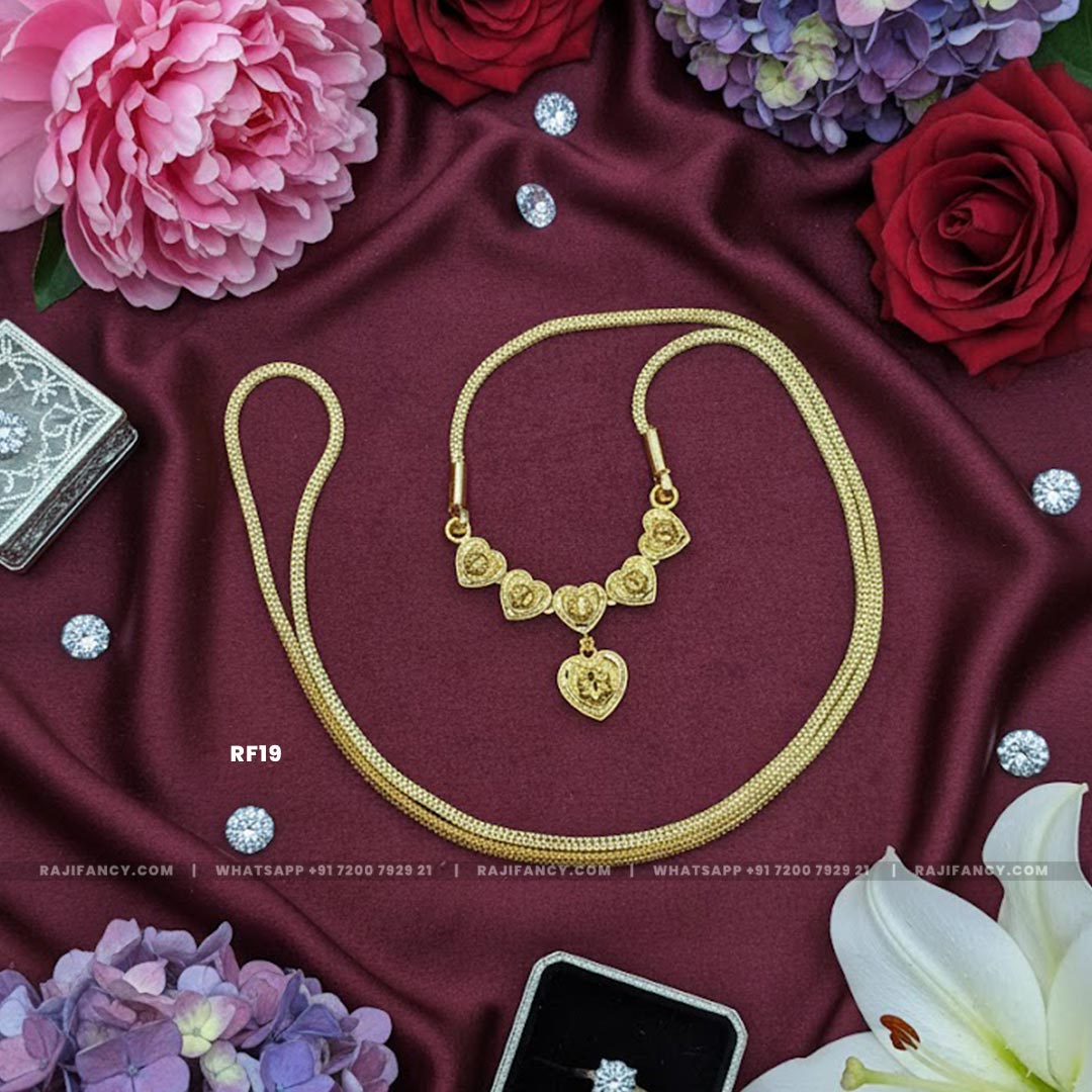 Gold Heart Chain
