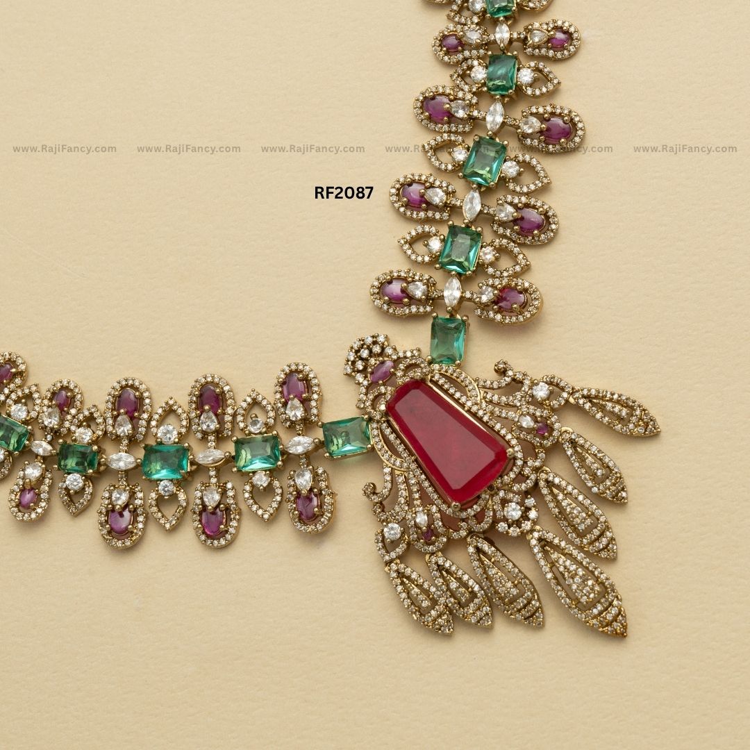 Mayur Emerald & Ruby Haram RF2087