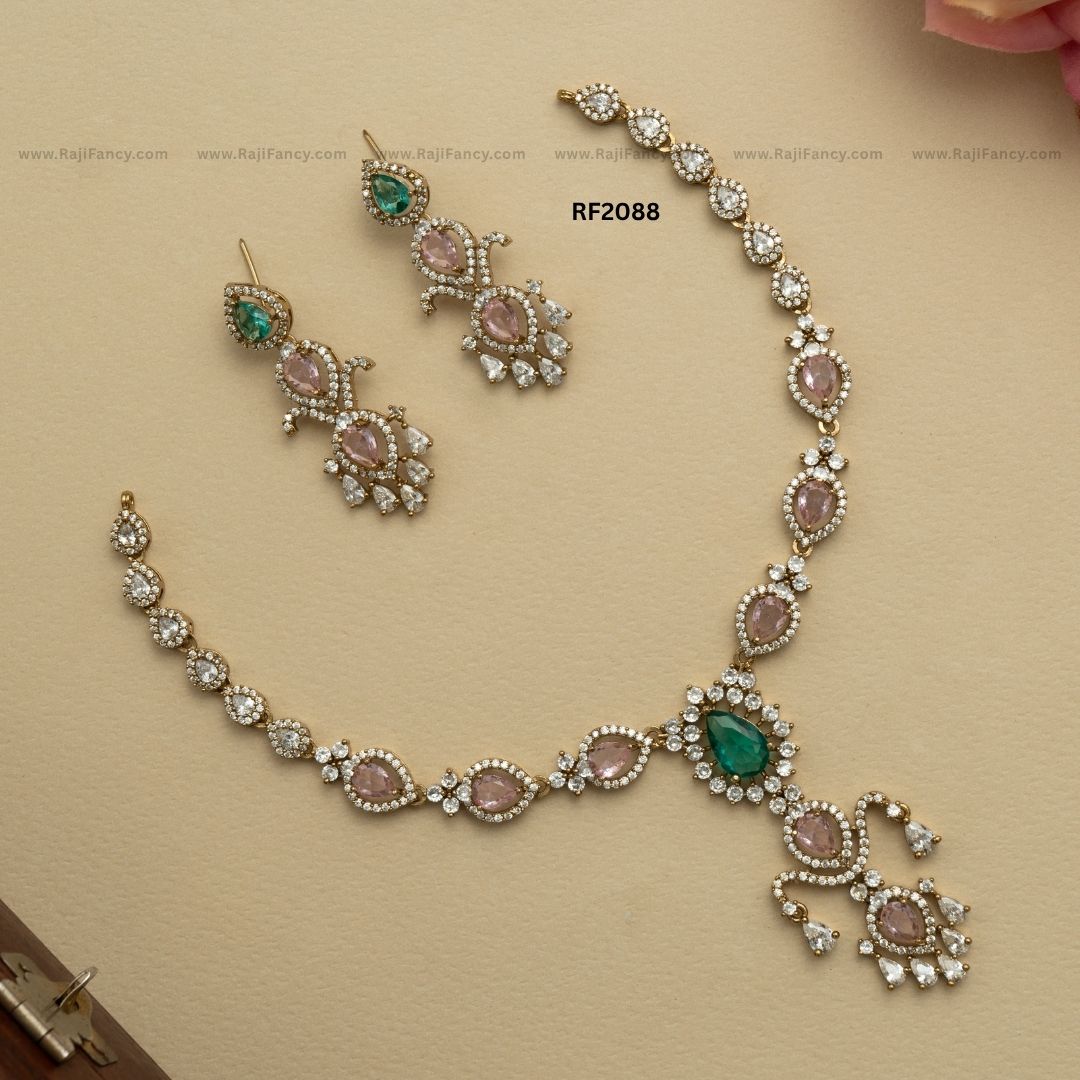 Nakshatra Pastel Stone Necklace RF2088