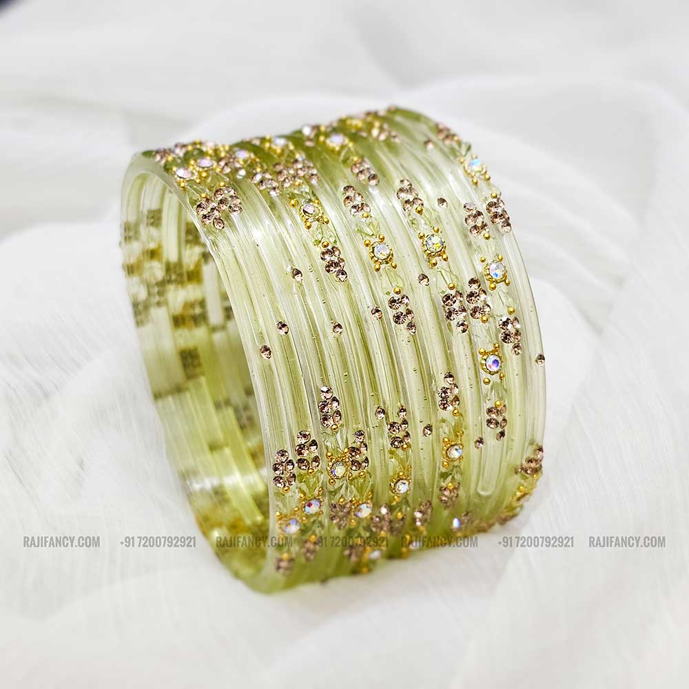Floral Light Green