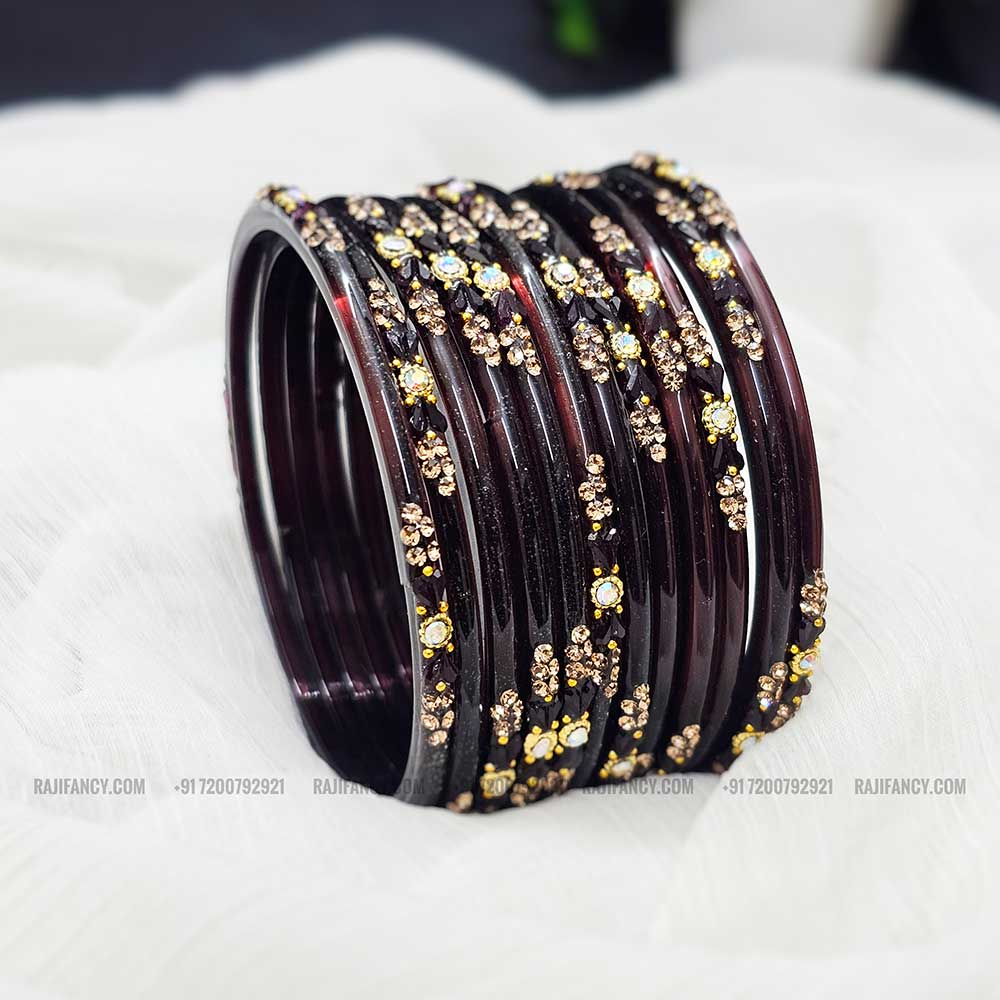 Floral Dark Maroon