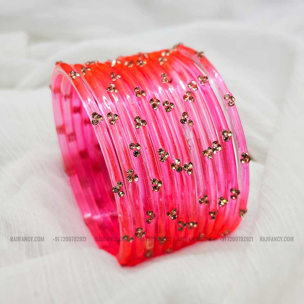 Tri Dot Vibrant Pink