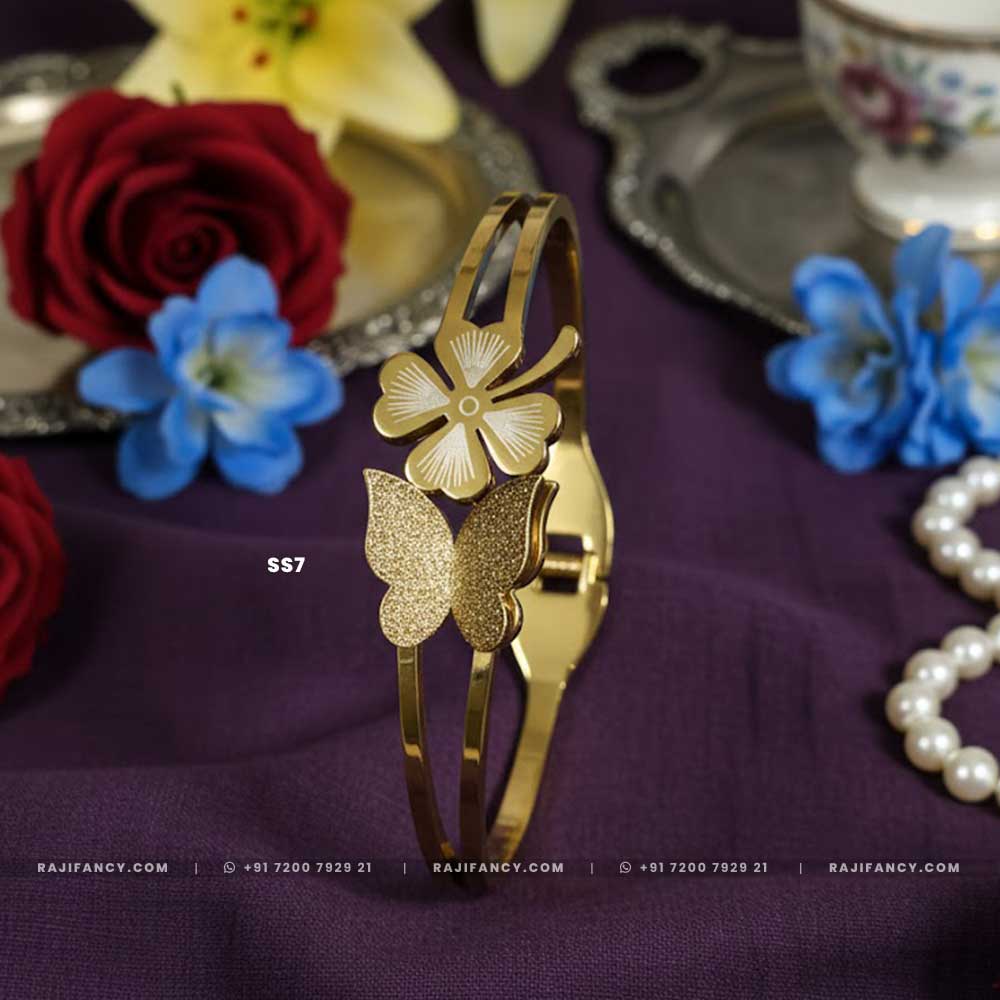 Flower Butterfly Bracelet