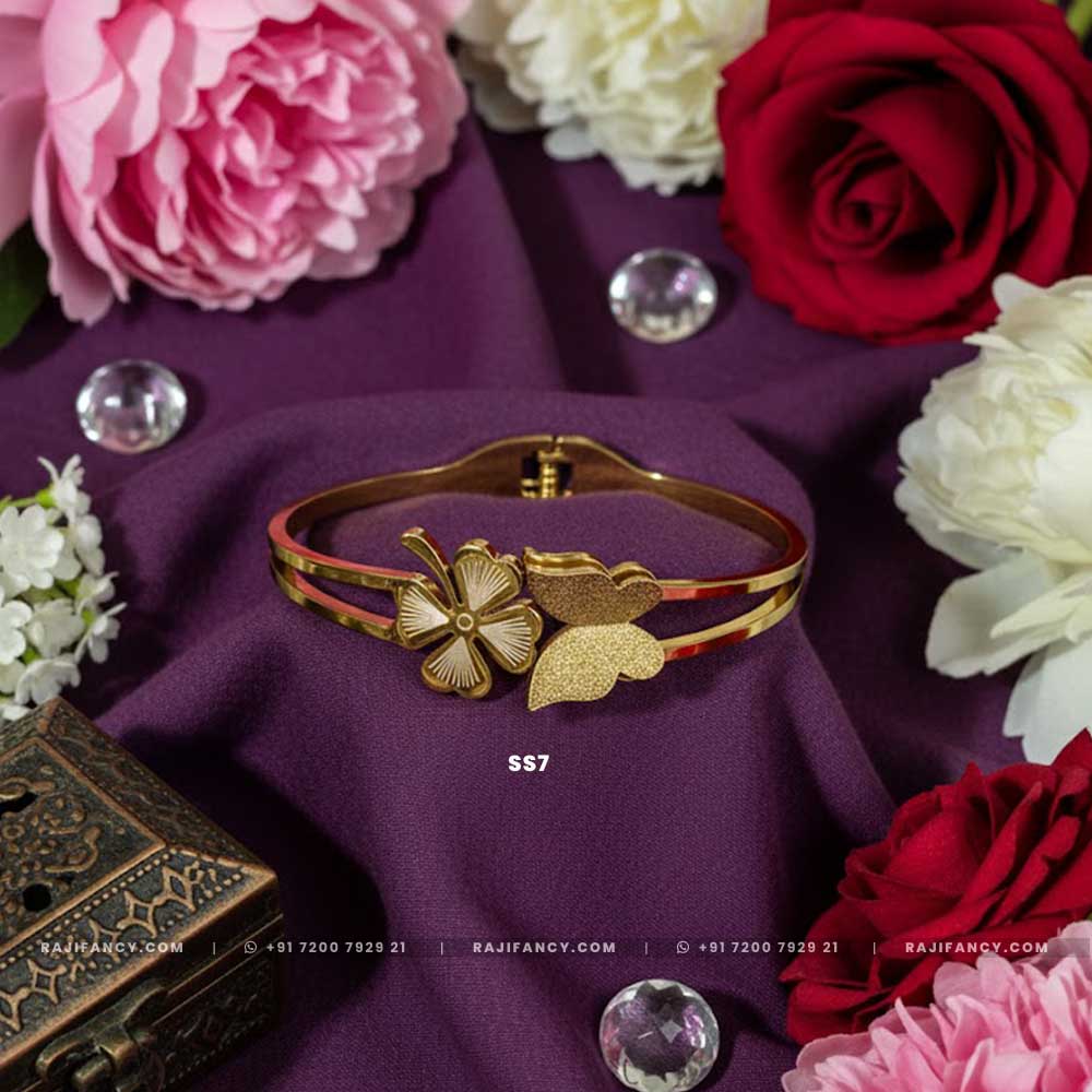 Flower Butterfly Bracelet