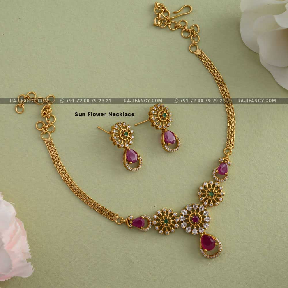 Sun Flower Necklace