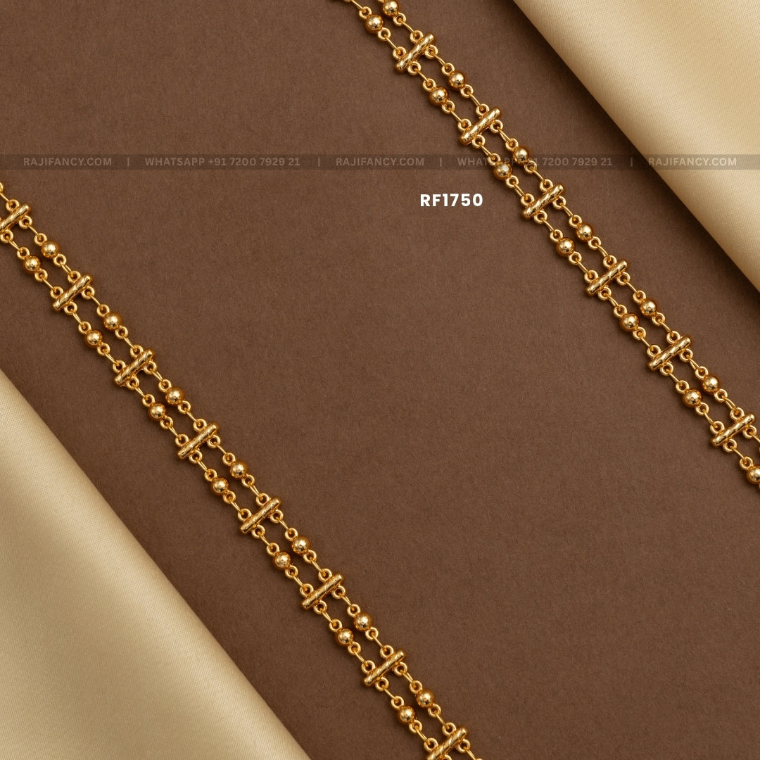 Twin-Row Gold Ball Chain (24 Inches) RF1750