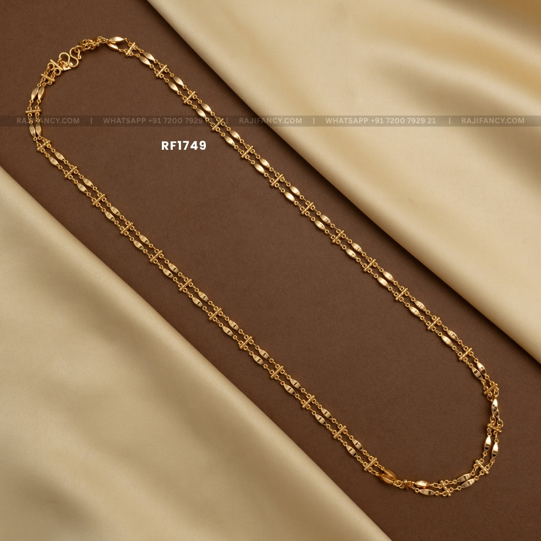 Twin Impon Chain (24 Inches) RF1749