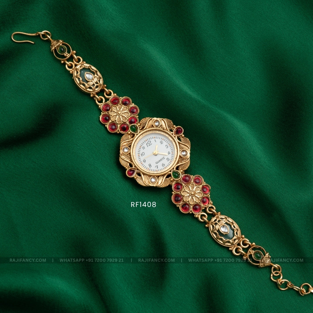 Antique Watch - Multi Stone